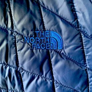 Blue North Face Jacket in great condition